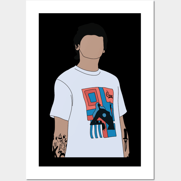 Louis tomlinson merch Wall Art by maddiesldesigns